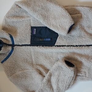 Patagonia Kids Reversible Ready Freddy Hoody Jacket Size 7-8